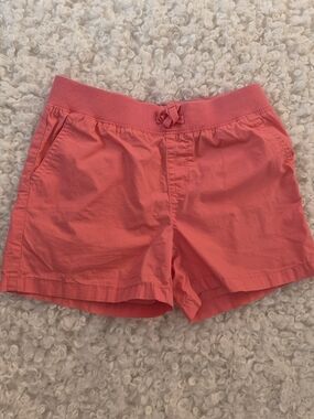 The Children's Place Girl Coral Pink Shorts Elastic Waist Casual 10